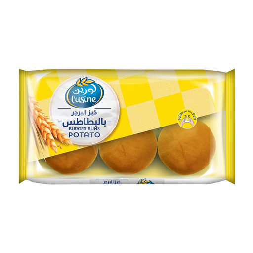 [625523] Lusine Potato Burger Buns 6pcs