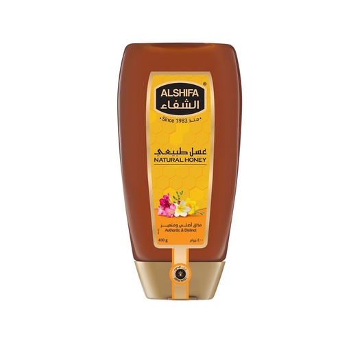 [610115] Al Shifa Natural Honey Sqzy 400g