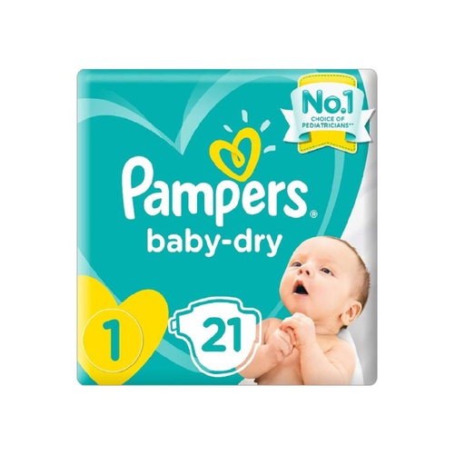 [610414] Pampers  Baby Diaper Size 1 - 21 pcs