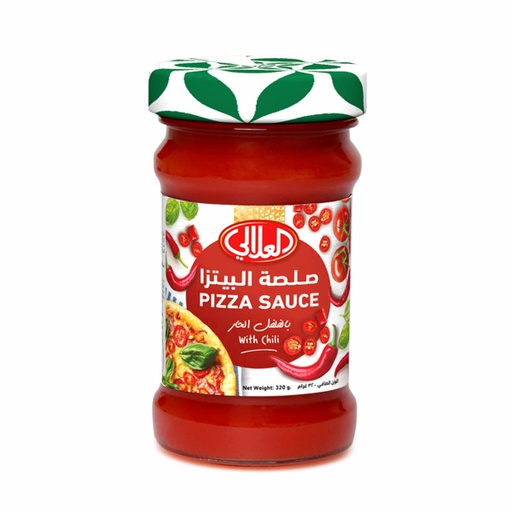 [610664] Al Alali Pizza Sauce With Chilli 320g