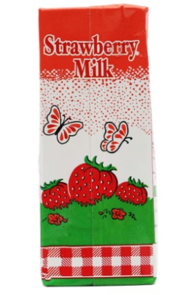 [610722] Awal Strawberry Flavoured Milk 200 Ml 