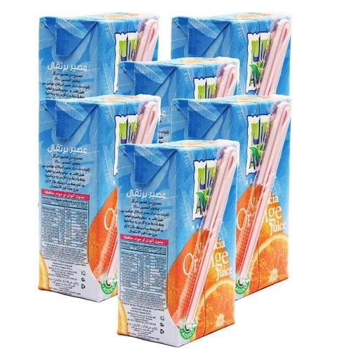 [610731] Awal Juice Valencia Orange 6 x 250ml