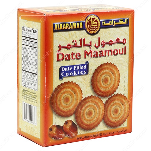 [610994] Al Karamah Date Maamoul Cookies 16 x 20g