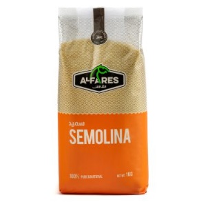 [611130] Al Fares Semolina Pkt 1Kg
