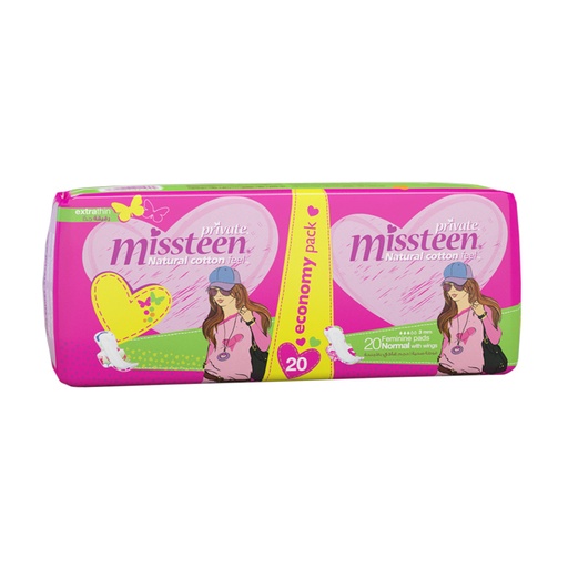 [611383] Private Pad Miss Teen Duo Pack 20 pcs