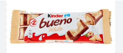 [611761] Kinder Bueno White 2 Bar Pack 39g
