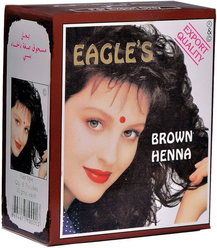 [612728] Eagle's Brown Henna 6*10 Gr