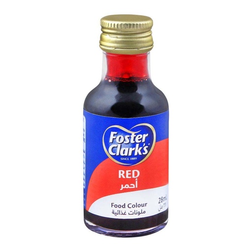 [612964] Foster Clark's Red Colour 28Ml