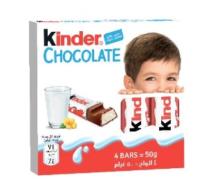 [613064] Ferrero Kinder Chocolate T4 50 g