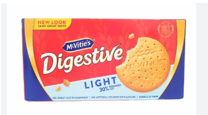 [613199] McVitie's Digestive Light Biscuits 250 g