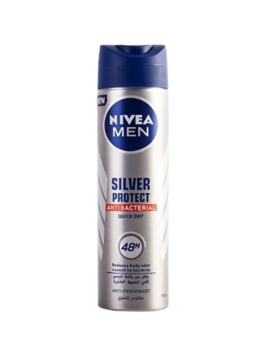[613924] Nivea Deodorant Spray Silver Protect 150Ml