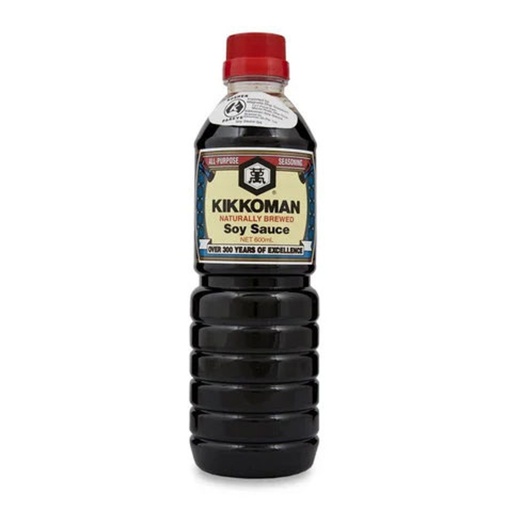 [614130] Kikkoman Soy Sauce 600 Ml