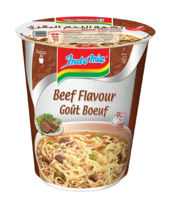 [615216] Indomie Cup Noodles Beef Flavour 60g
