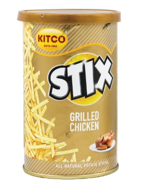 [615368] Kitco Stix Potato Sticks Grilled Chicken 45g