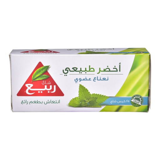 [616394] Rabea Green Tea Bag Mint 25*1.8g