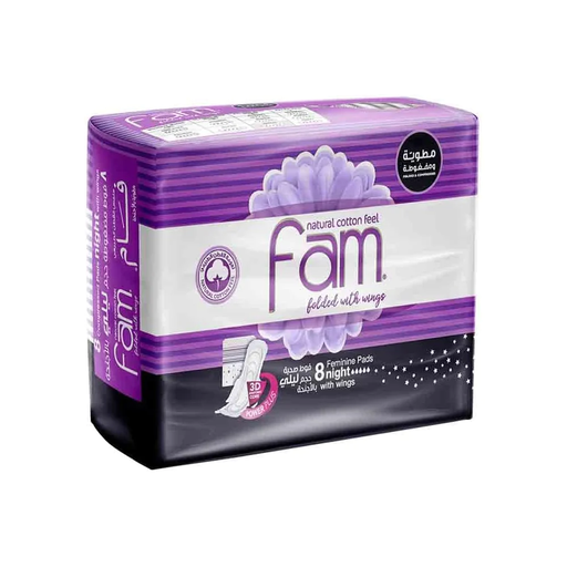 [616772] Fam Pad Night Trifold With Wings 8 pcs