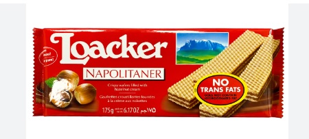 [618376] Loacker Napolitaner Wafer 175g