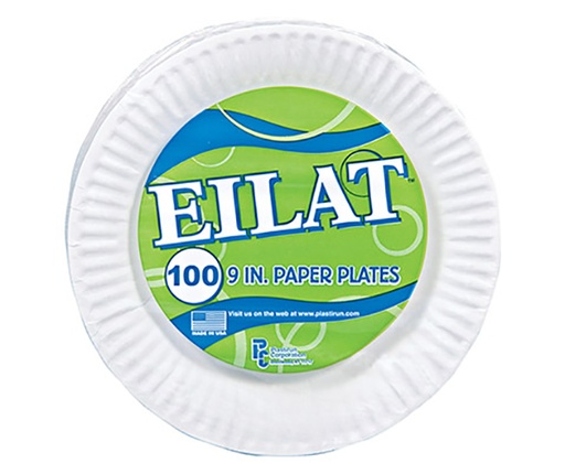 [619575] EILAT Paper Plate 9'' 100*