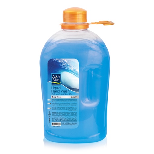 [619635] Aqua Vera Hand Wash Deep Ocean 2.5 Ltr