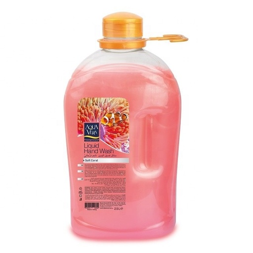 [619638] Aqua Vera Hand Wash Soft Coral 2.5 Ltr