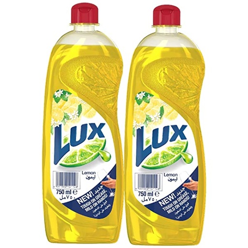 [619670] Lux Lemon Dishwashing  2 x 725 ml