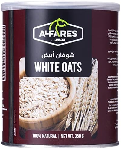 [619761] Al Fares White Oats Tin 350g