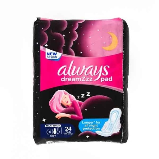 [620174] Always Dreamz Pad breathable Thick Night Light 24pcs