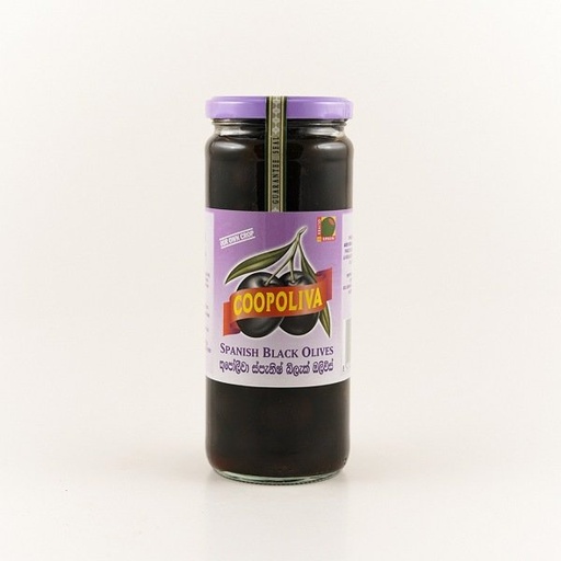 [622021] Coopoliva Olives Black Whole 200g
