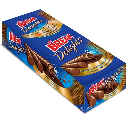 [622930] Tiffany Delight Cream Filled Wafer Rolls 12*21g