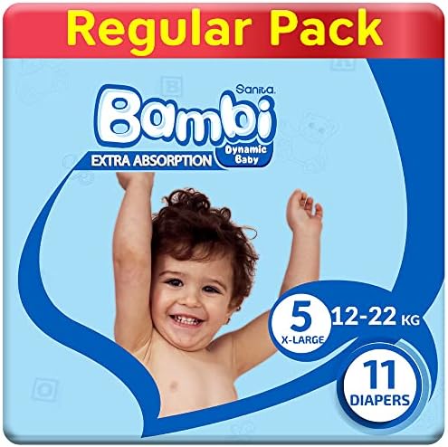 [623441] Bambi Baby Diaper Size 5 - 11 pcs