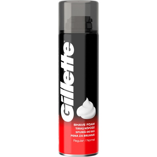 [623695] Gillette Shaving Foam Regular 200ml