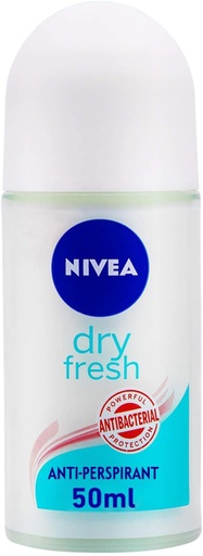 [623808] Nivea Deo Roll On Dry Fresh Antibacterial (F) 50ml