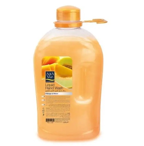 [624980] Aqua Vera Hand Wash Mango & Melon 2.5 Ltr