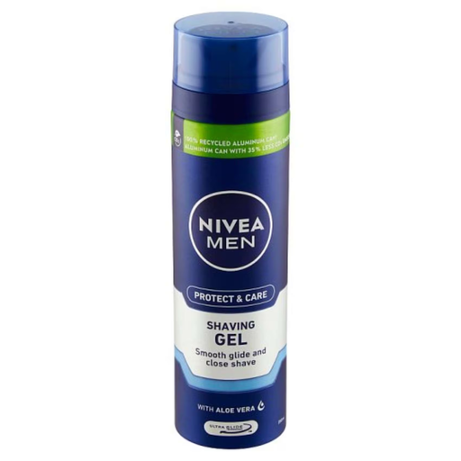 [625538] NIVEA MEN Protect And Care Shaving Gel With Aloe Vera 200ml
