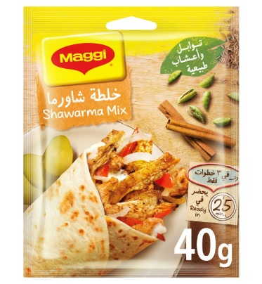 [627022] Maggi Chicken Shawarma Mix Natural 40g