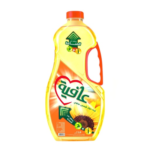 [628236] Afia Sunflower Oil  1.5ltr