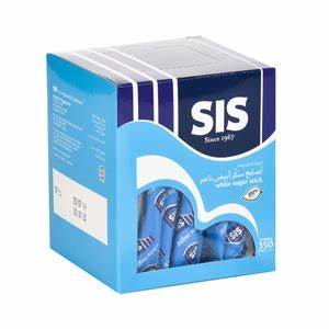 Sis Sugar Stick White 70*5g