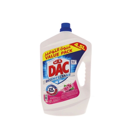 DAC DISINFCTANT ROSE 4.5LTR