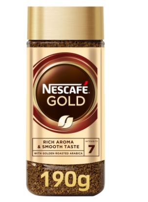 Nescafe Gold Roasted Coffee 190g