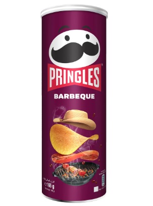 Pringles Barbeque Chips 165g