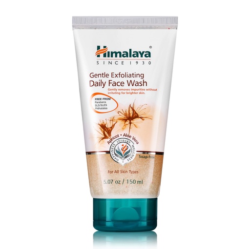 Himalaya Face Wash Gentle Exfoliating Daily 150Ml 400Fils Off