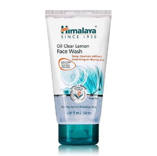 Himalaya Face Wash Oil Control Lemon 150Ml 400Fils Off