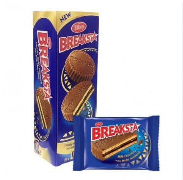 Chocolate Tiffany Breaksta Milk Chocolate with Wafer Sandwich 24 pieces
